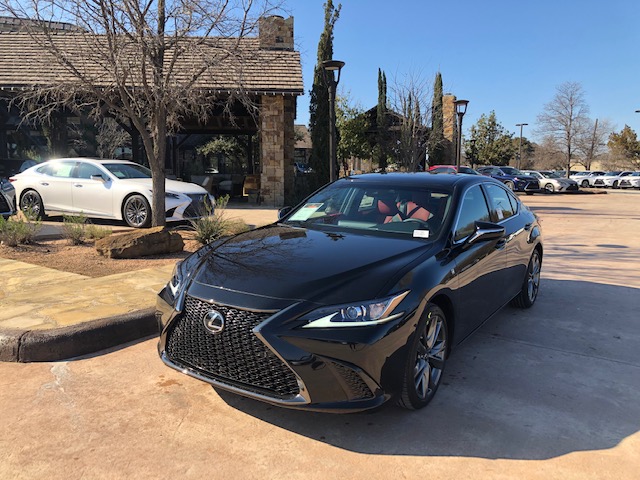2019 ES F SPORT in Caviar Mica