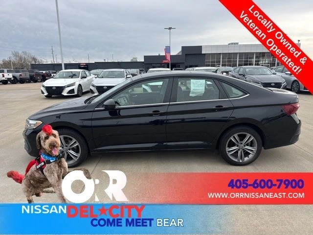 Used 2024 Volkswagen Jetta SE with VIN 3VW7M7BUXRM024261 for sale in Del City, OK