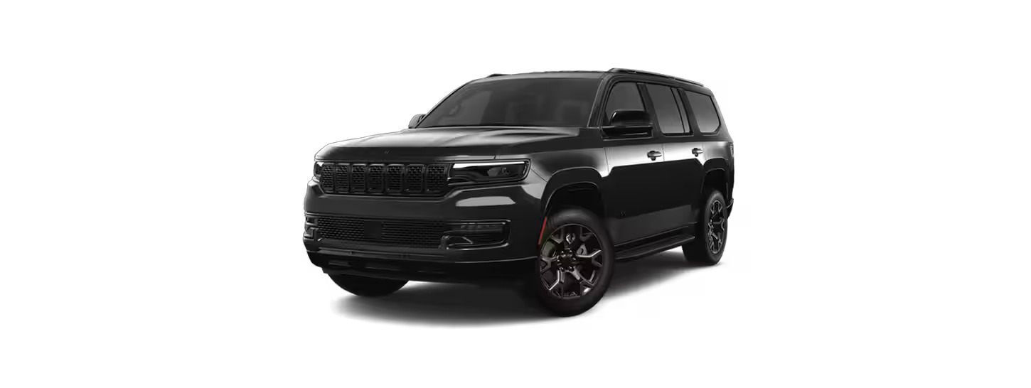 The Jeep Wagoneer carbide trim.