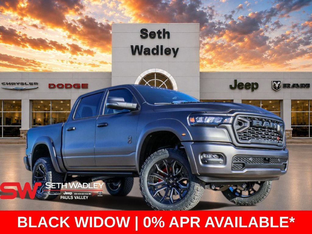 Granite Crystal Ram 1500 Black Widow, stock D211350