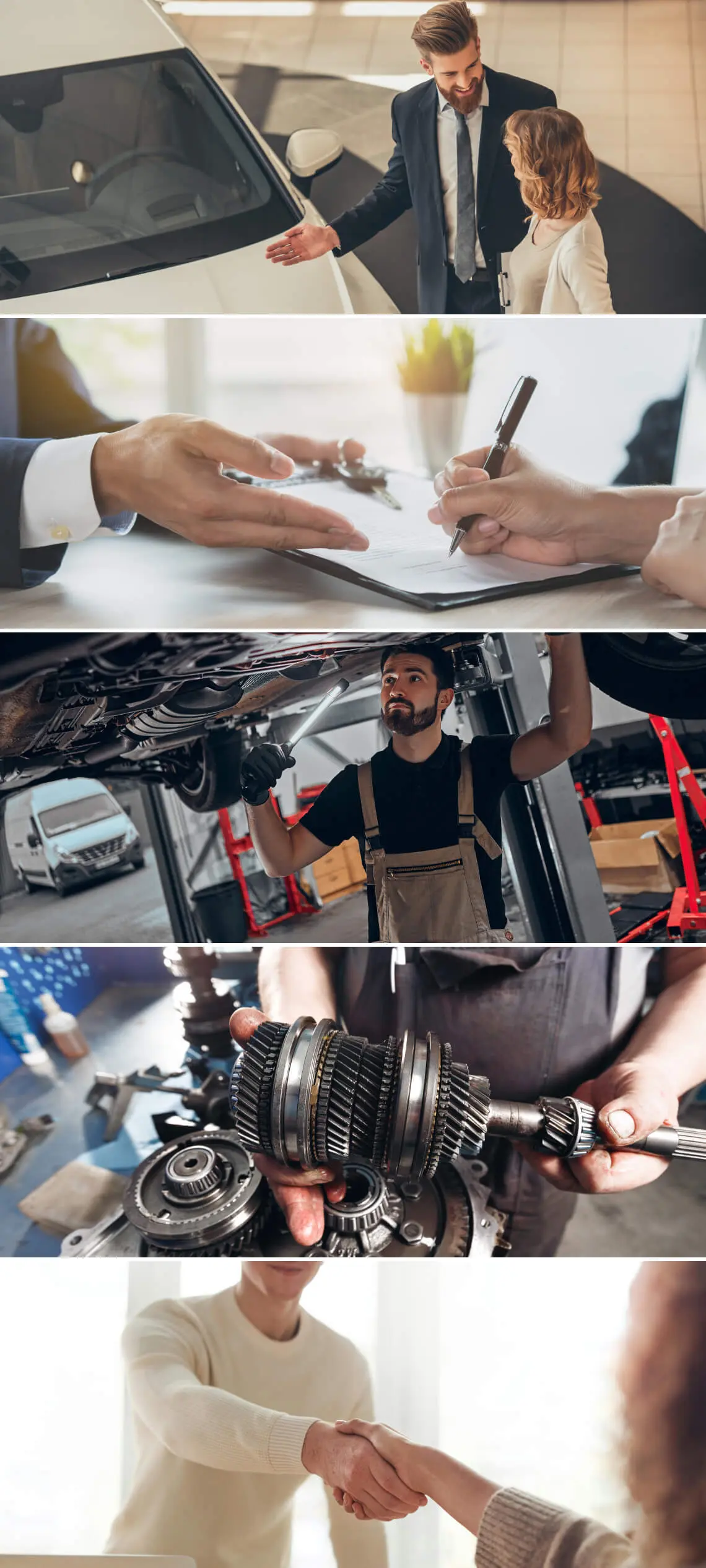 Key Areas of a Car Dealership