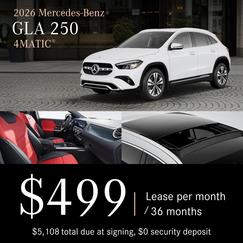 2026 Mercedes-Benz GLA 250 4MATIC®