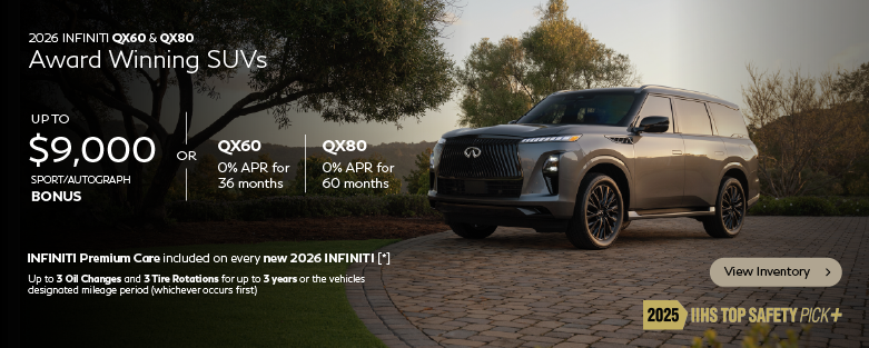 SD 2026 QX60 and QX80 APR Feb