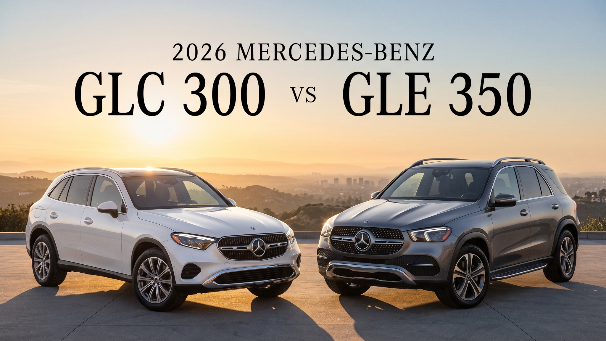 2026 Mercedes-Benz GLC 300 vs. GLE 350