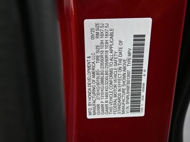 2026 Honda Odyssey EX-L - Photo 12