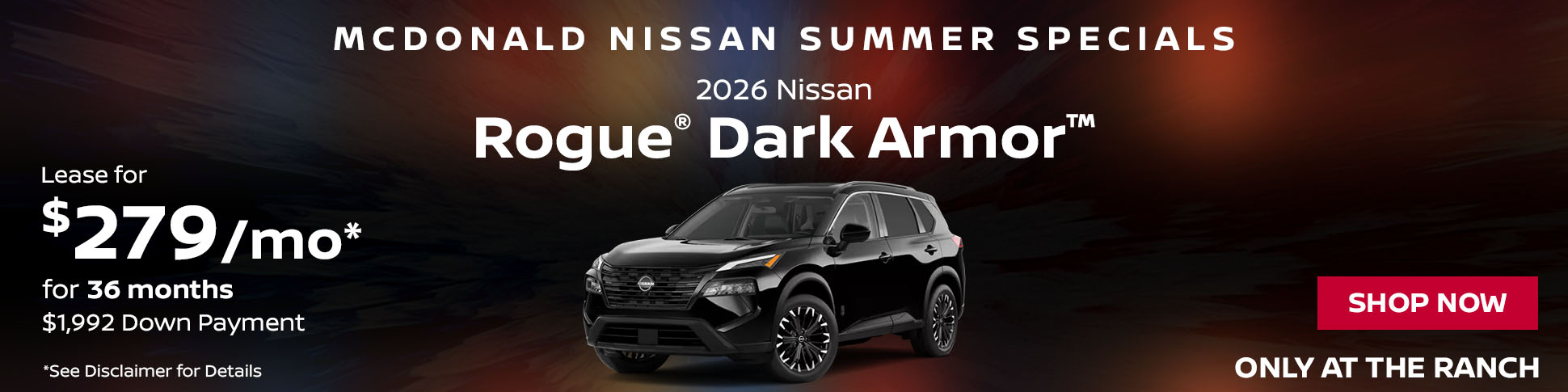 Nissan Rogue Dark Armor