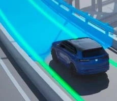 lane keeping assist system with traffic jam assist