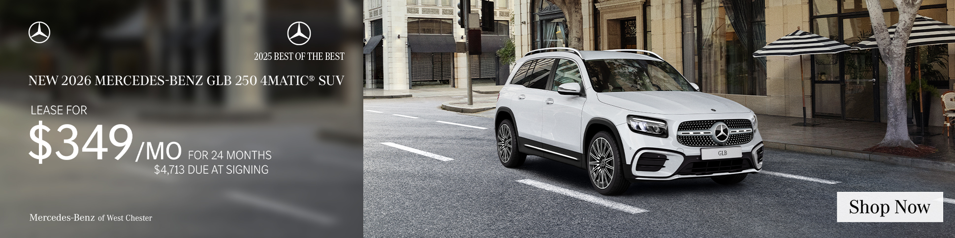 New 2026 Mercedes‑Benz GLB 250 4MATIC® SUV