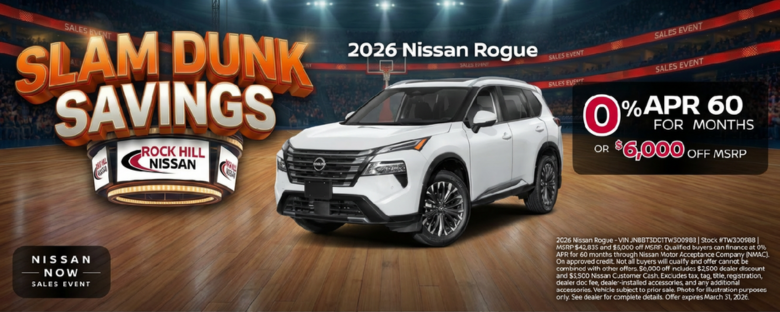 March Specials Rock Hill Nissan