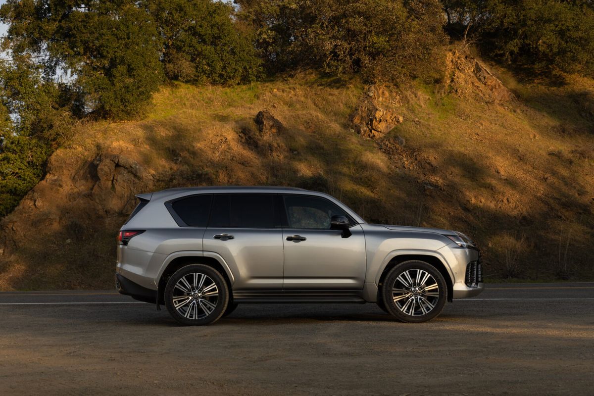 2026 Lexus LX exterior side profile