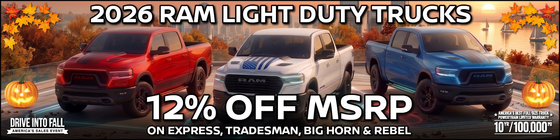 2026 RAM LIGHT DUTY TRUCKS