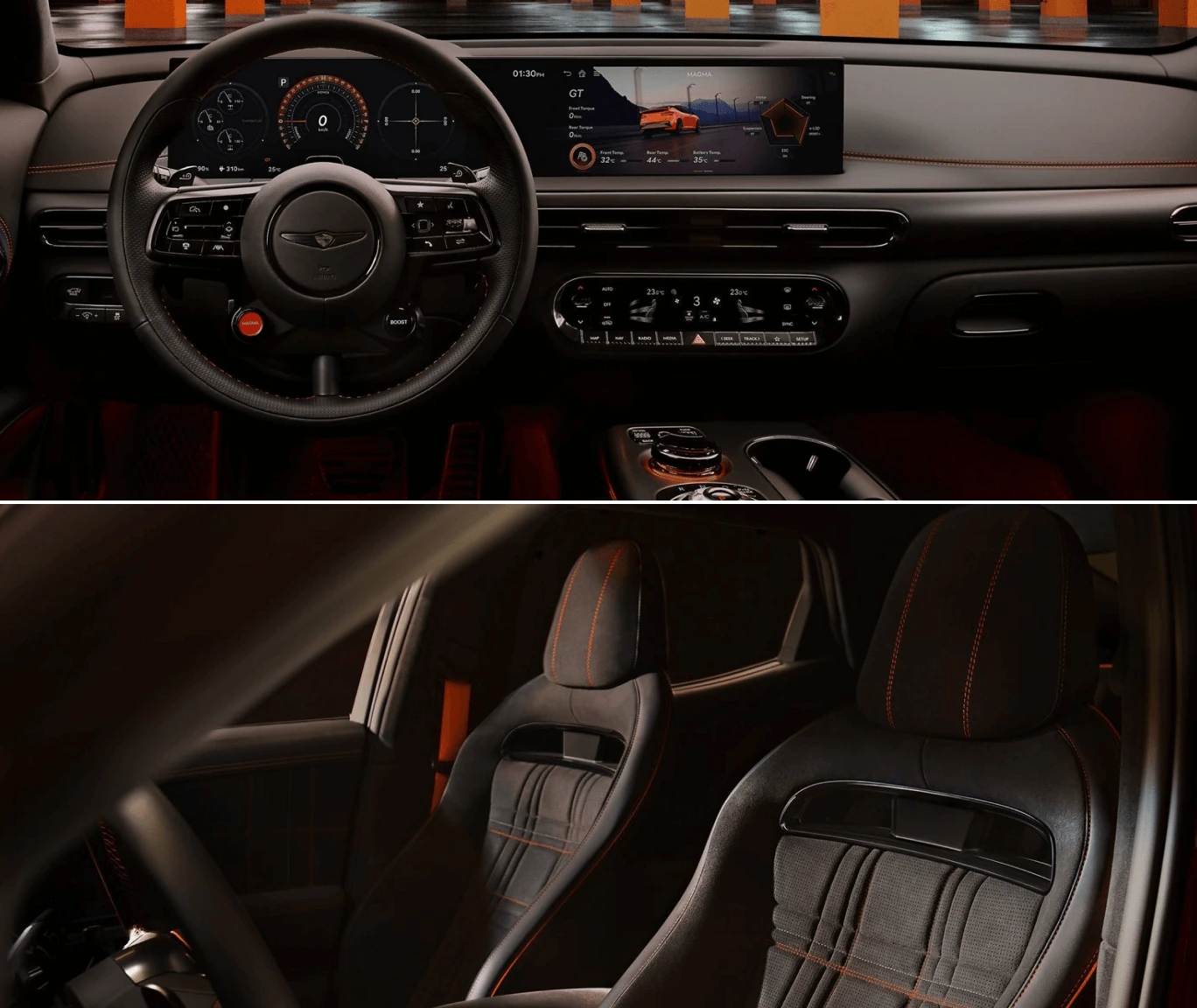 How the Genesis GV60 Magma Interior Uplifts Your Drive