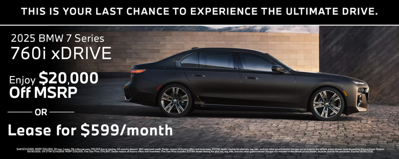 2025 BMW 7 Series 760i xDrive