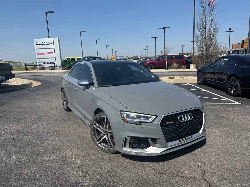 Used 2019 Audi RS 3 Base with VIN WUABWGFF6KA905726 for sale in Owasso, OK