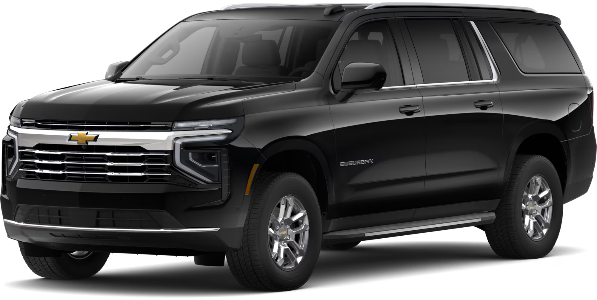 The 2025 chevrolet suburban lt trim.