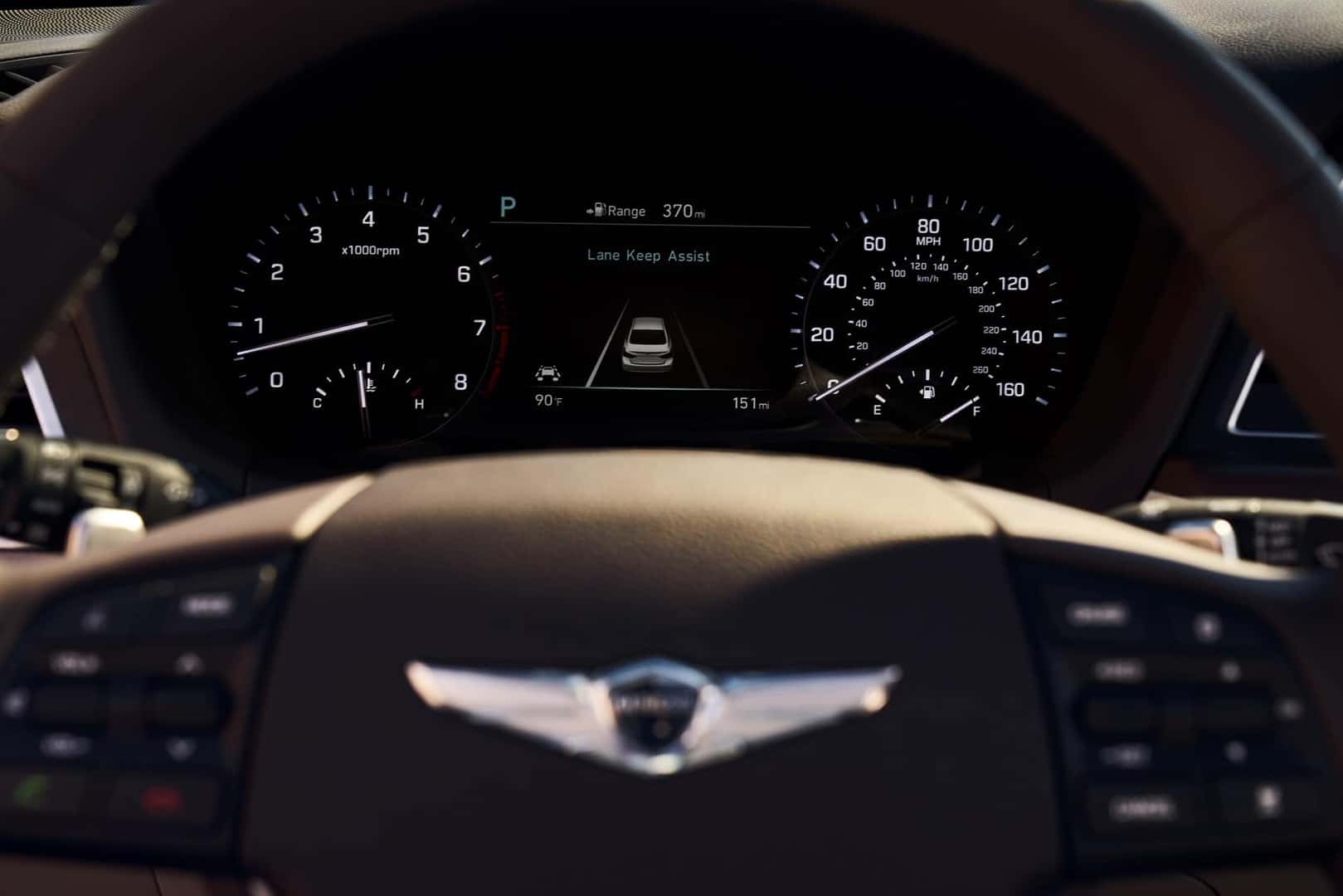 Genesis G80 Dashboard Light Guide