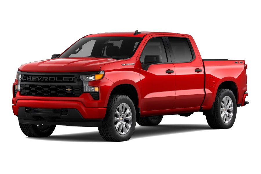 2026 Chevy Silverado 1500 Custom Exterior Driver Side Front Profile