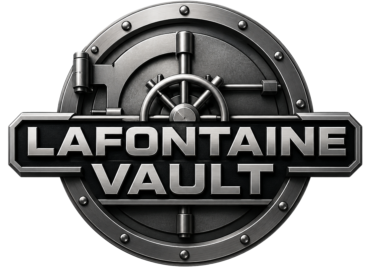 The LaFontaine Vault Logo