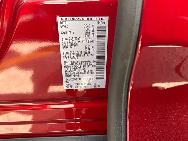 2026 Nissan Murano Platinum - Photo 13