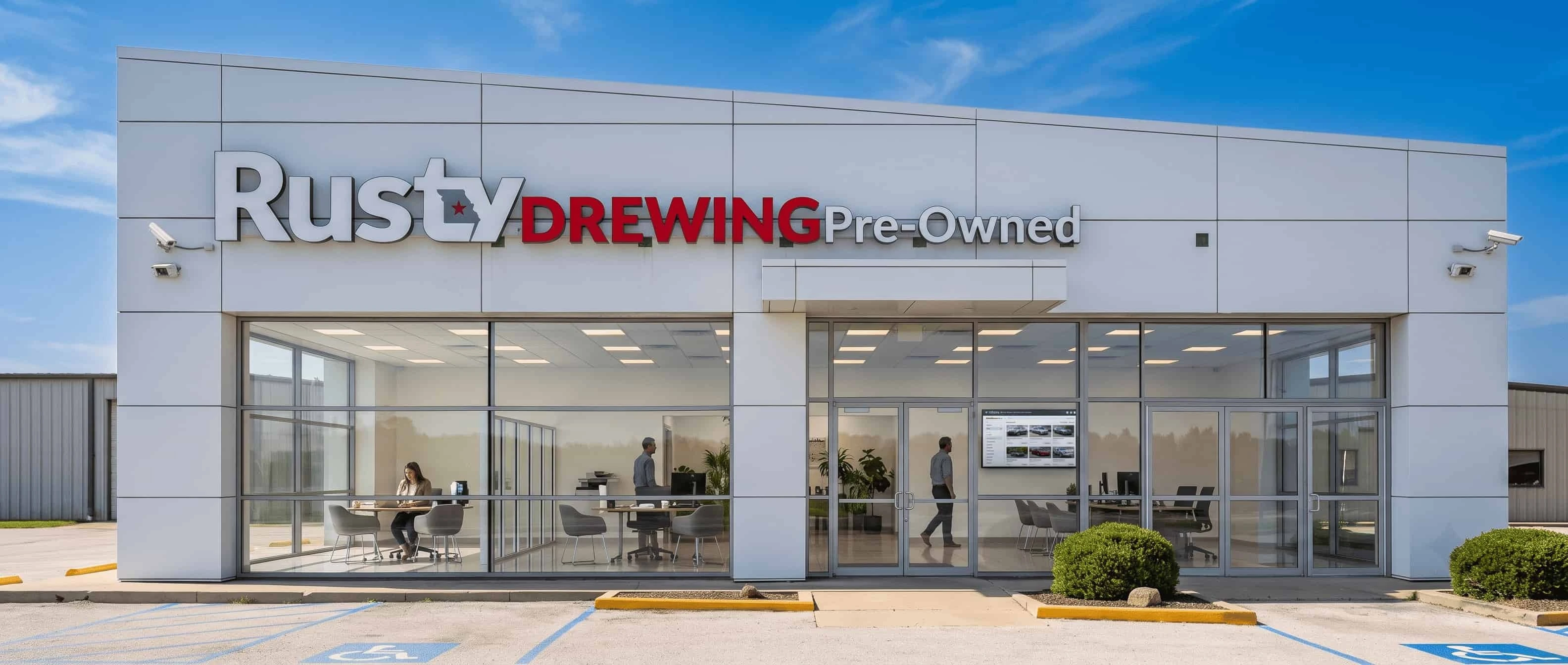 Rusty Drewing Pre-Owned dealership at 1510 Interstate 70 Dr SW, Columbia, MO
