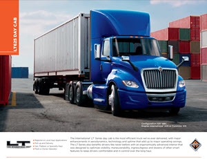 LT® SERIES DAYCAB SPEC SHEET