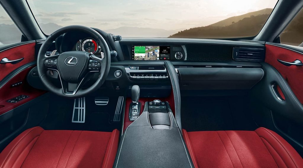 New LC 500 Convertible Interior
