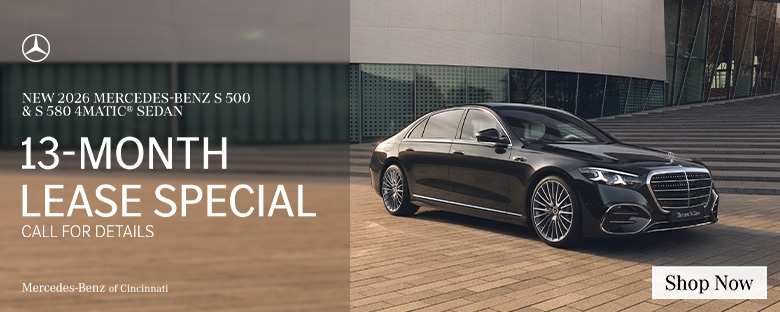 New 2026 Mercedes-Benz S 500 & S 580 4MATIC® Sedan