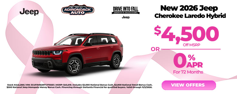 2026 Jeep Cherokee Laredo Hybrid