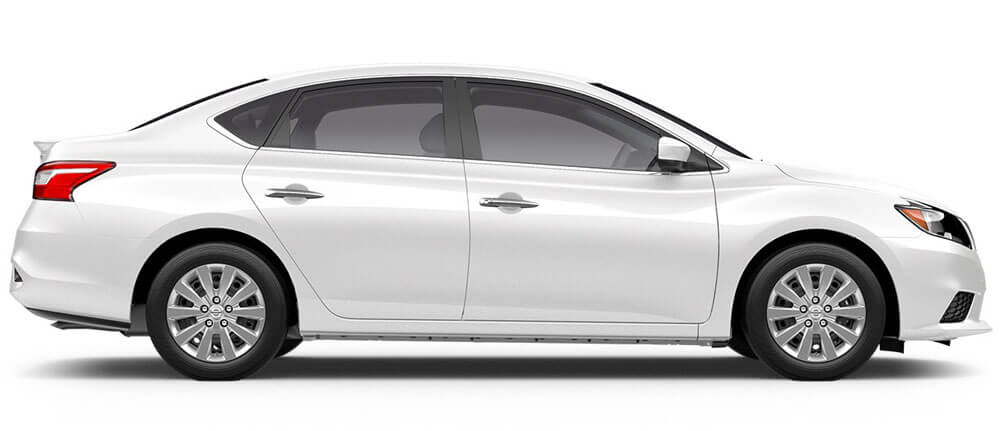 2017 Nissan Sentra sedan in Fresh Powder