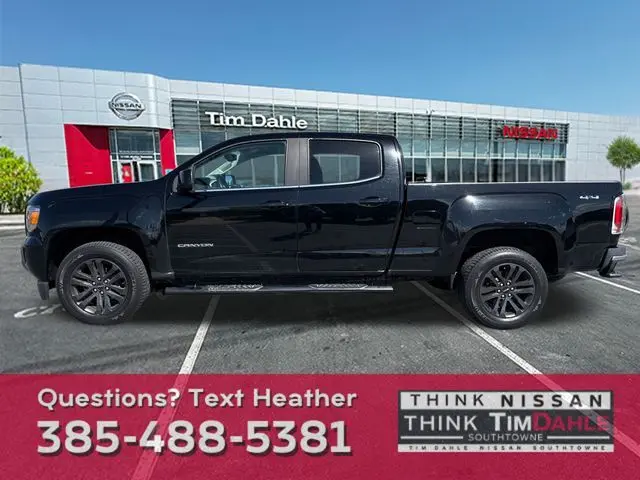 Used 2020 GMC Canyon SLE with VIN 1GTG6CEN0L1204461 for sale in South Jordan, UT