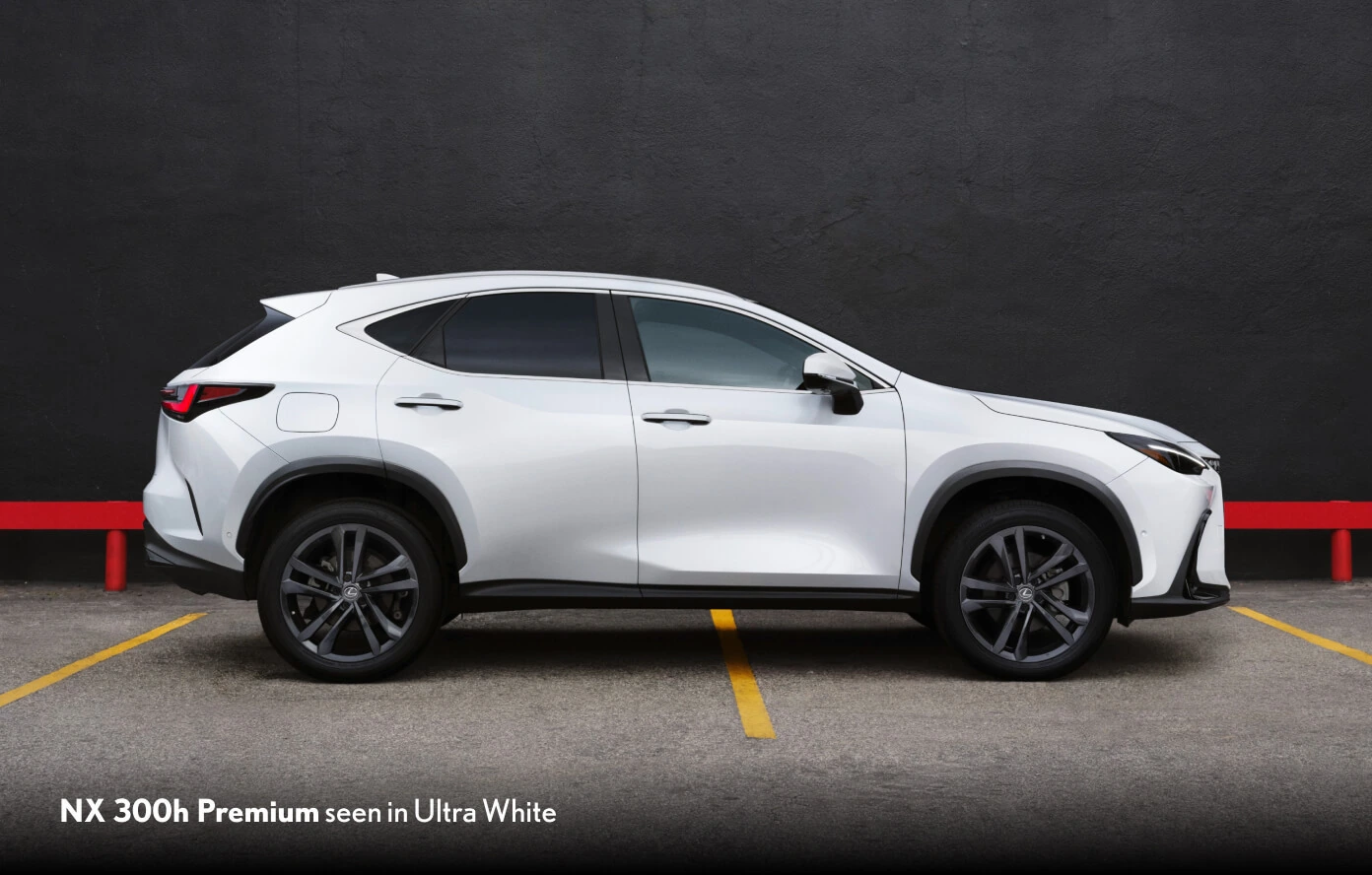 Lexus UX vs. NX Size Comparison