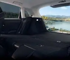 folding 2-row seats