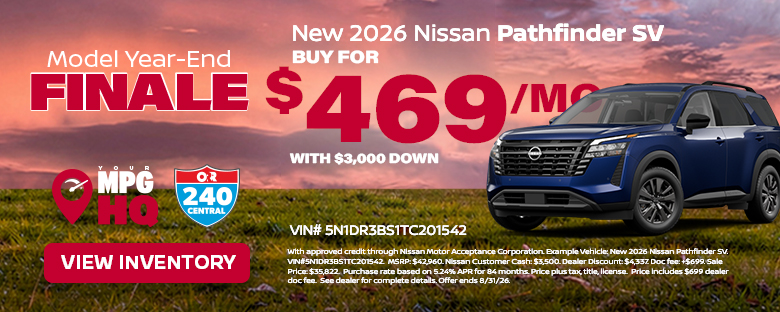 New 2026 Nissan Pathfinder