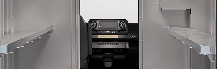 Photo showcasing interior of 2026 Velocity M3