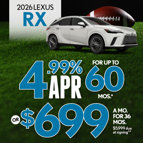 2026 Lexus RX 