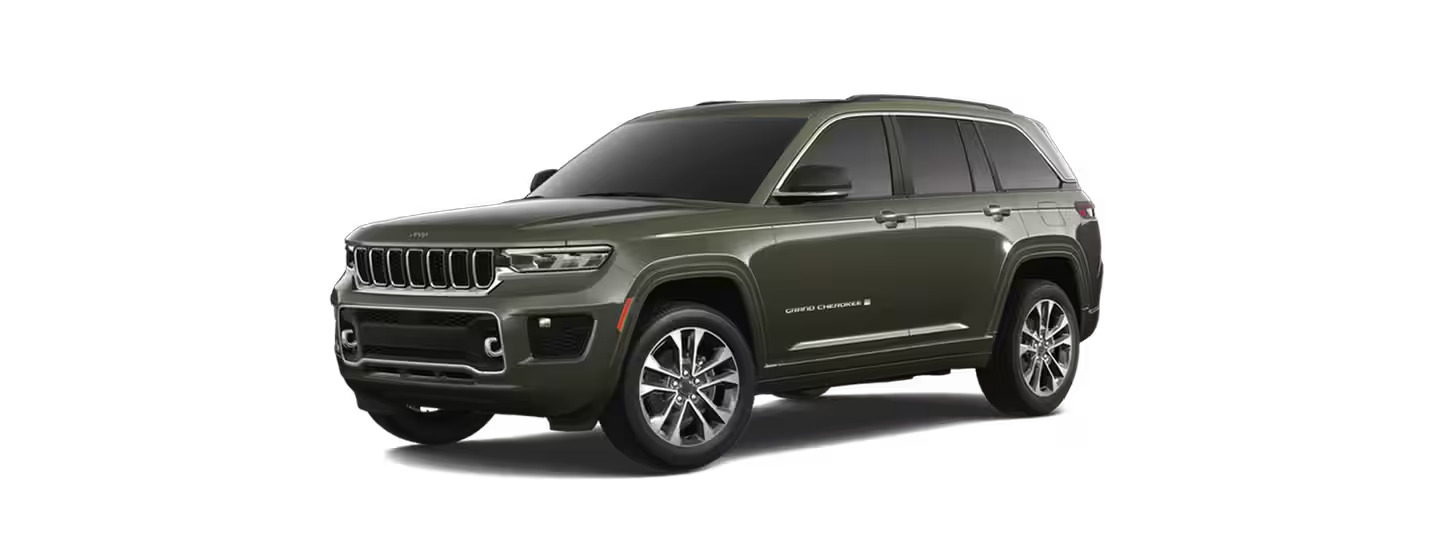 Jeep Grand Cherokee Overland trim.