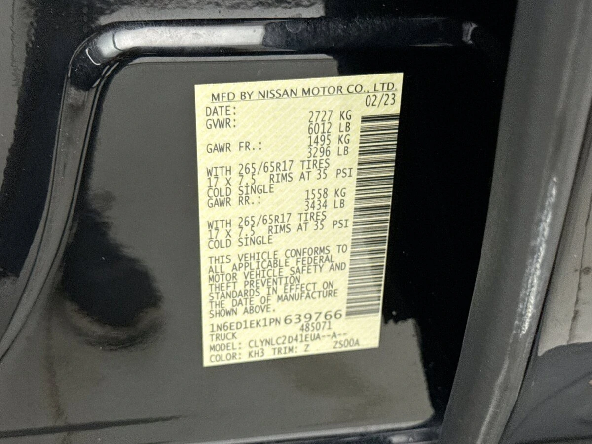 2023 Nissan Frontier SV - Photo 23