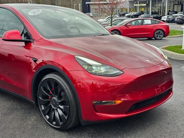 Used 2024 Tesla Model Y Performance with VIN 7SAYGDEF5RA328242 for sale in Cincinnati, OH