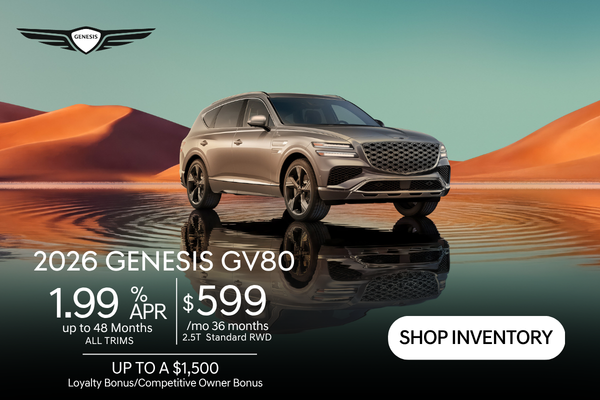 2026 Genesis GV80 Offer
