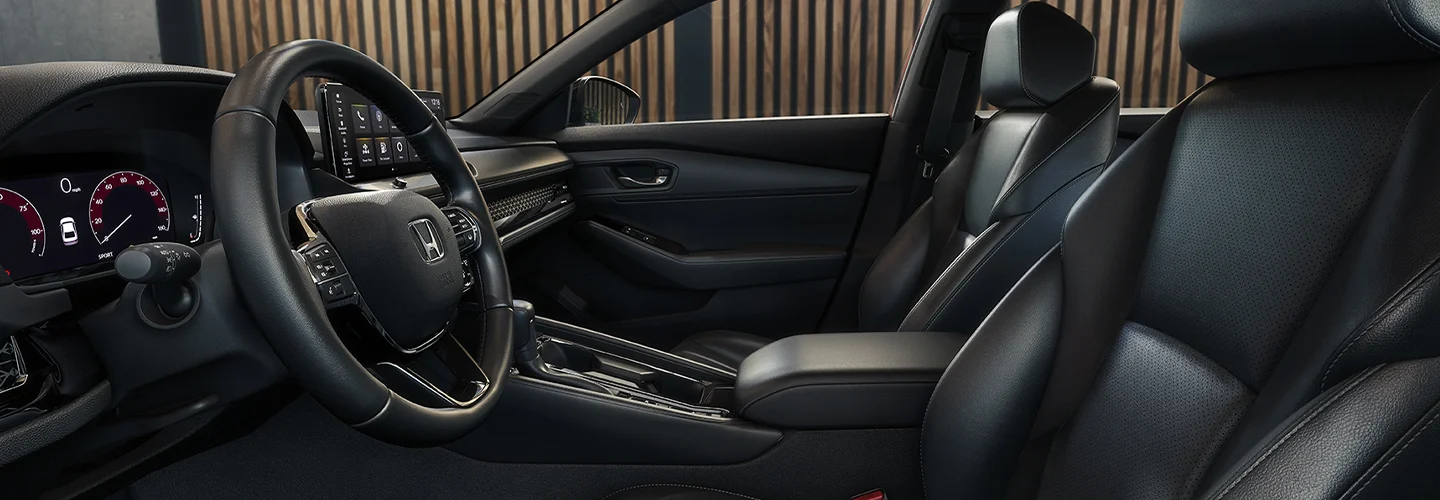 Interior of the 2025 Honda Accord Hybrid