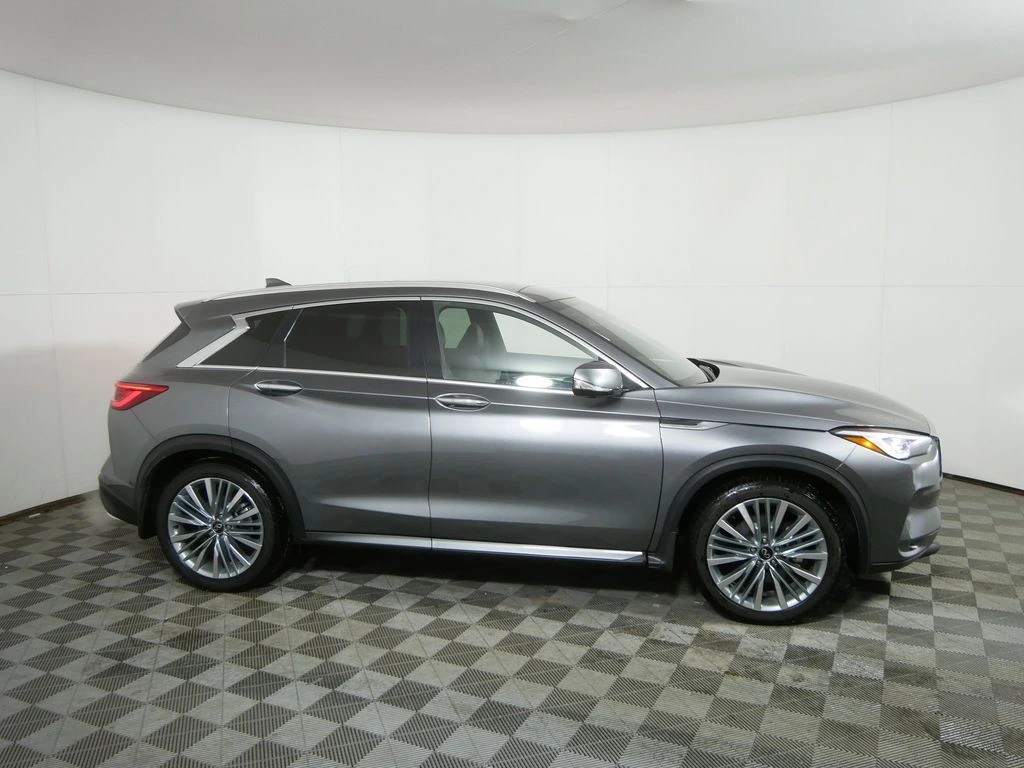 Used 2024 INFINITI QX50 Autograph with VIN 3PCAJ5DBXRF100809 for sale in Golden Valley, Minnesota