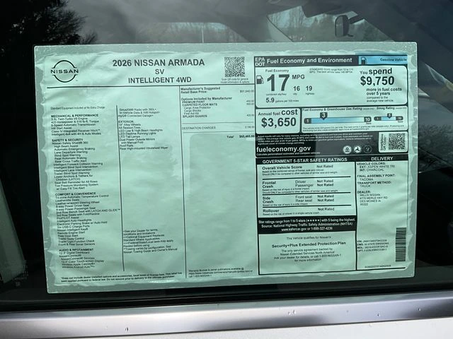 2026 Nissan Armada SV - Photo 15