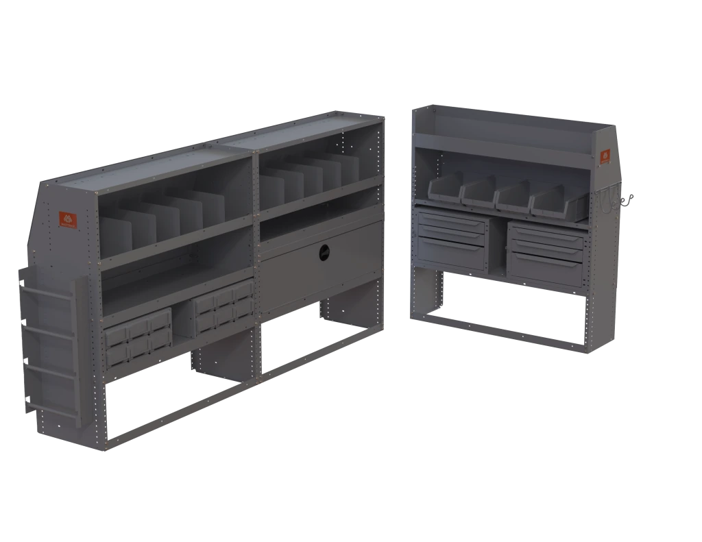 Electrician Cargo Van Shelving