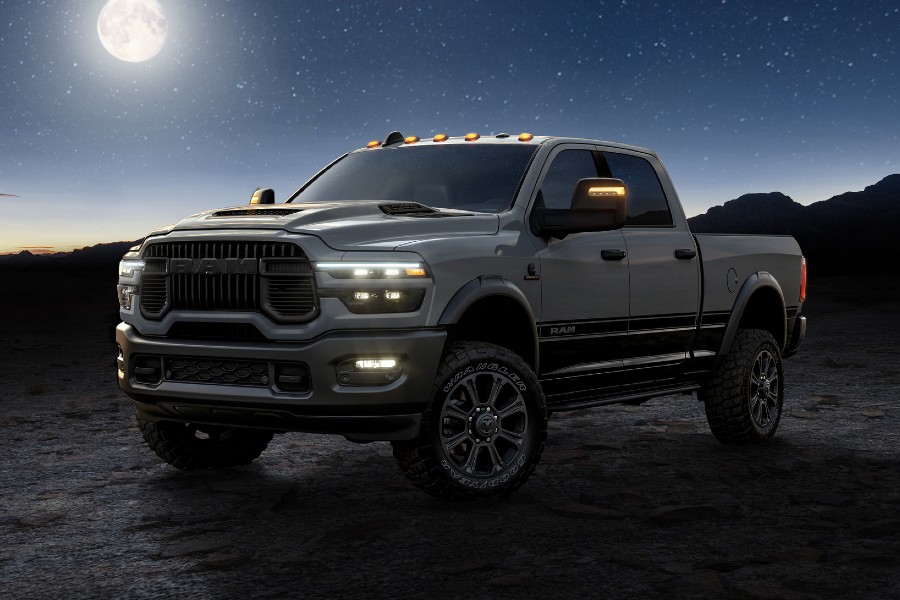 2026 RAM 2500 Rebel Lunar Exterior Driver Side Front Profile