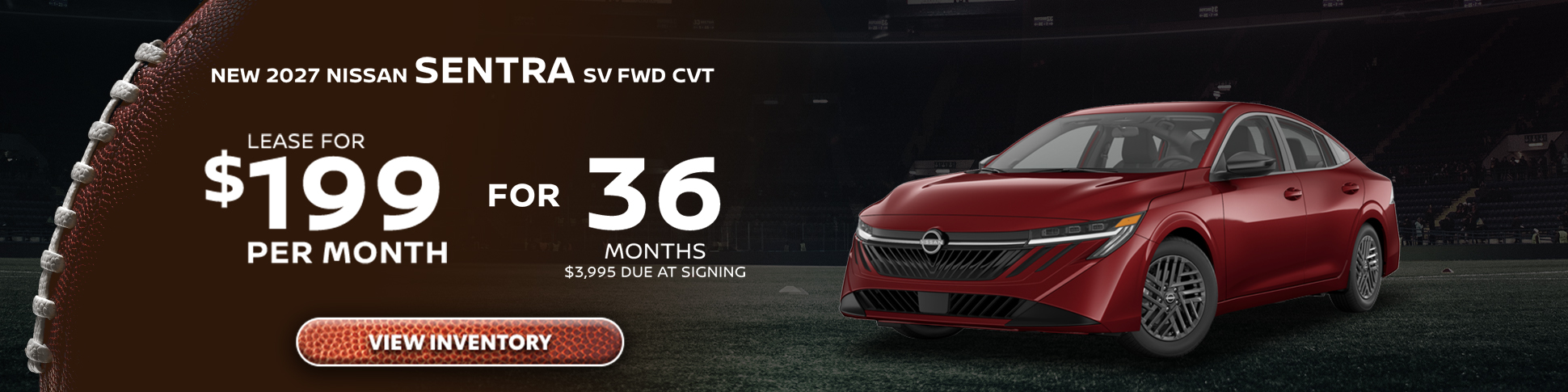 New 2027 Nissan Sentra SV FWD CVT