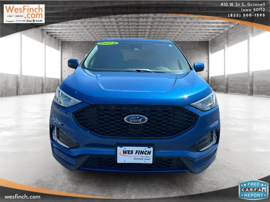 Used 2024 Ford Edge SEL with VIN 2FMPK4J98RBA52318 for sale in Grinnell, IA