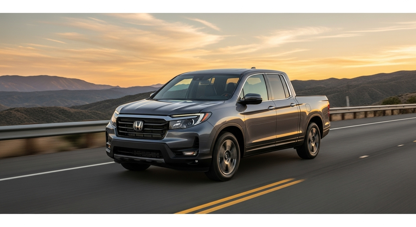 Explore the 2025 Honda Ridgeline at Kunes Honda of Quincy. Check out our inventory and find the perfect Ridgeline for you. Shop New Hondas today!