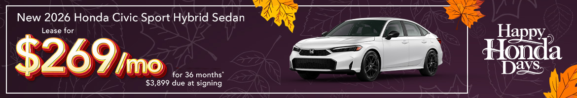 Enjoy 3.9% APR financing on a new 2026 Honda HR-V in Kingsport, TN