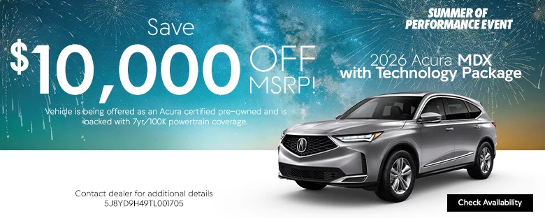 Save $10,000 OFF MSRP!