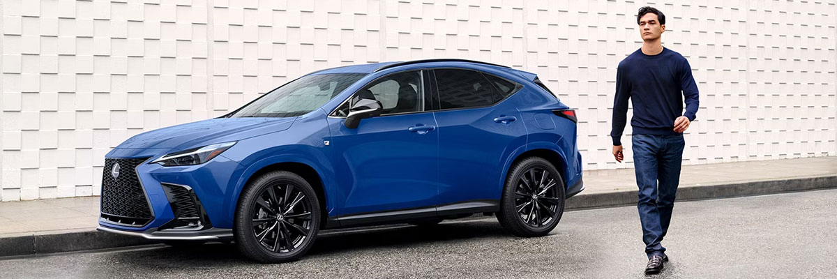Blue 2026 Lexus NX Luxury SUV